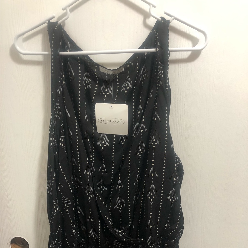 Black maxi dress
